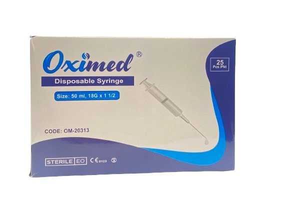 Disposable Syringe 50ml 25pieces