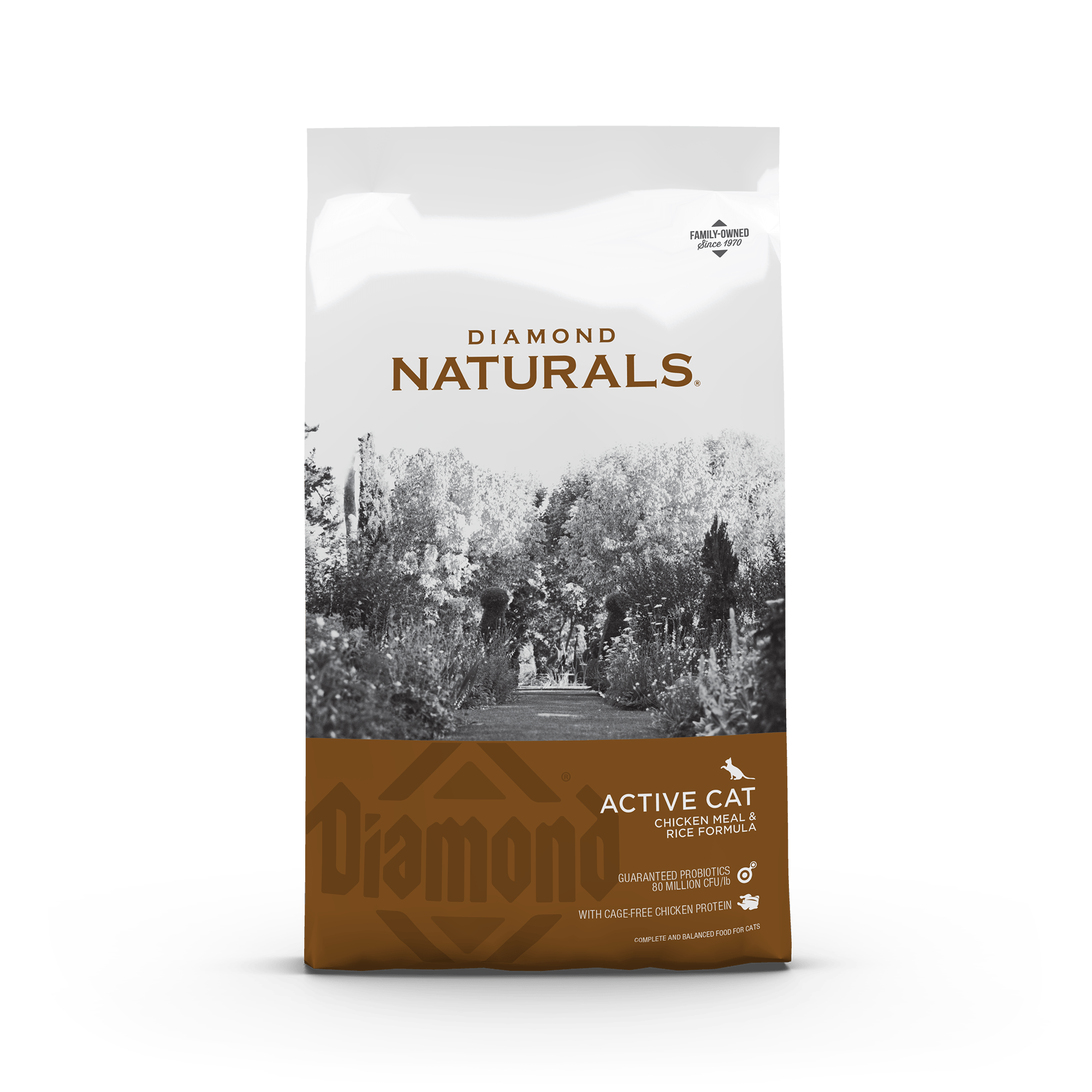 Diamond Naturals Aactive Cat Food - Chicken & Meal Rice Formula