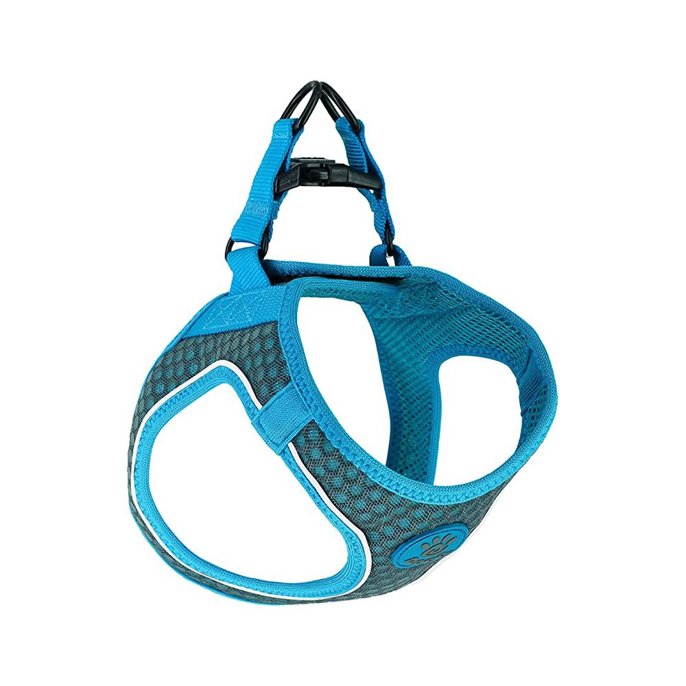 Doco Athletica Quick Fit V Mesh Dog Harness - Medium - Turquoise
