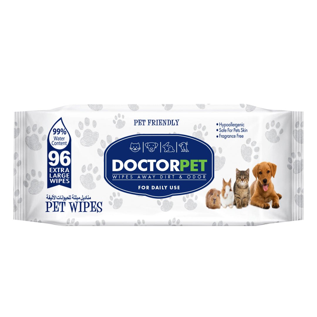 Doctor Pet Wipes 96's