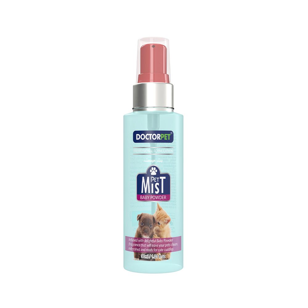 Doctor Pet Mist Baby Powder Spray for Dogs and Cats - 30 ml