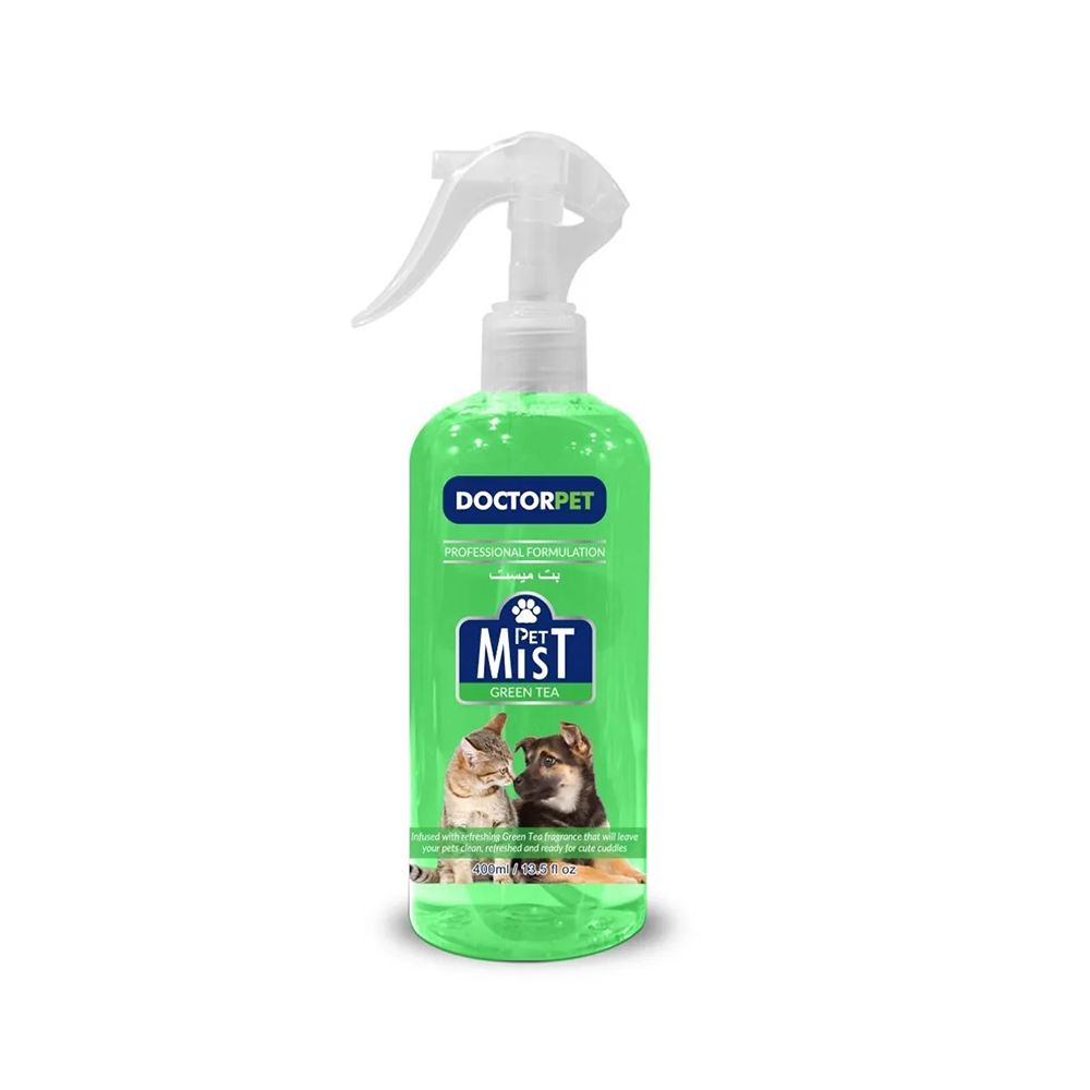 Doctor Pet Mist Green Tea Fragrance Spray for Dogs and Cats - 400 ml