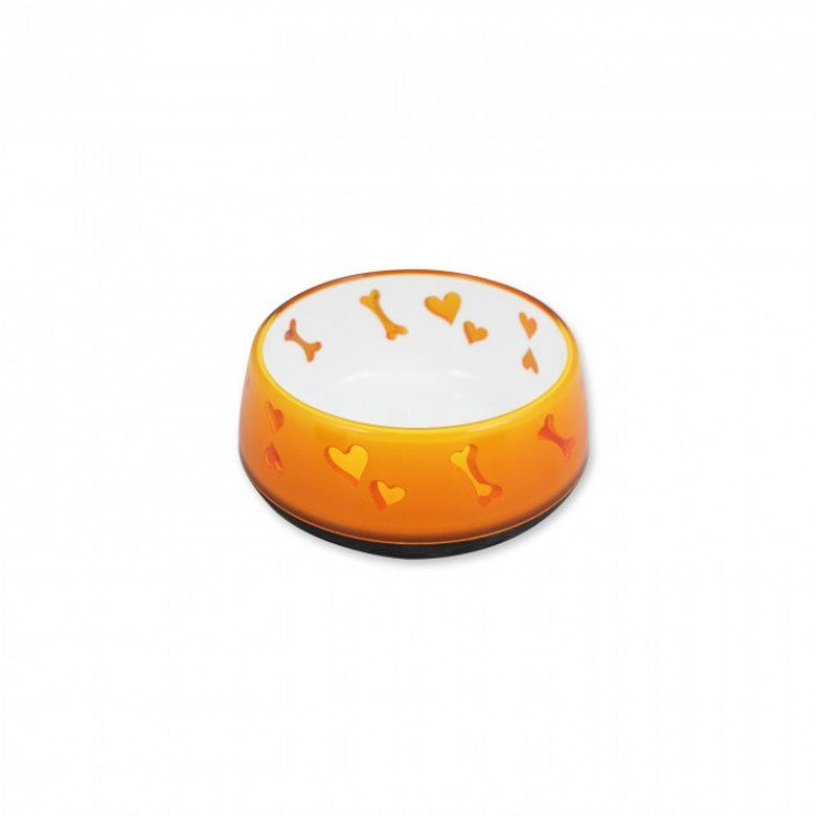 All For Paws - Dog Love Bowl - Orange / S