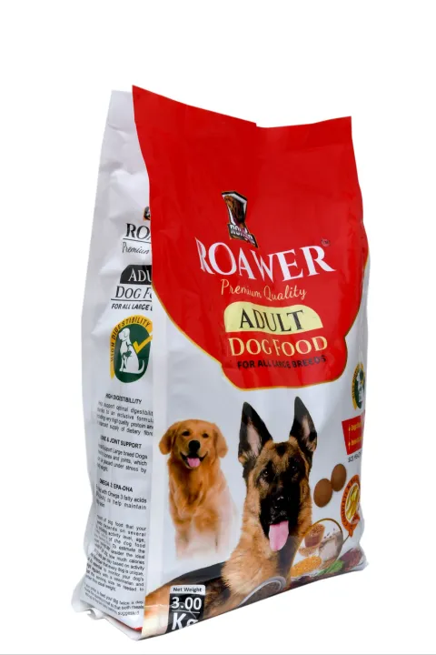 Roawer Adult Dog Food With Chicken and Fish for all Breeds 3kg