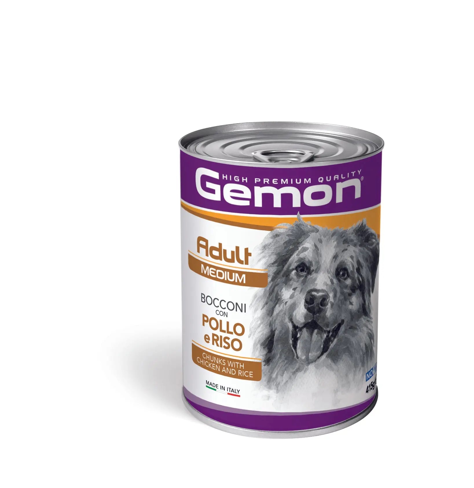 GEMON DOG ADULT MEDIUM WITH CHICKEN AND RICE 415 G