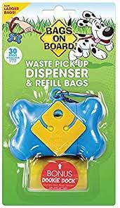 Bags On Board - Dispenser Bone, Blue, 30 Bags