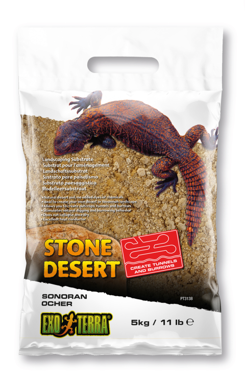 Exo Terra Stone Desert Sonoran Ocher -11 lb (5 kg)