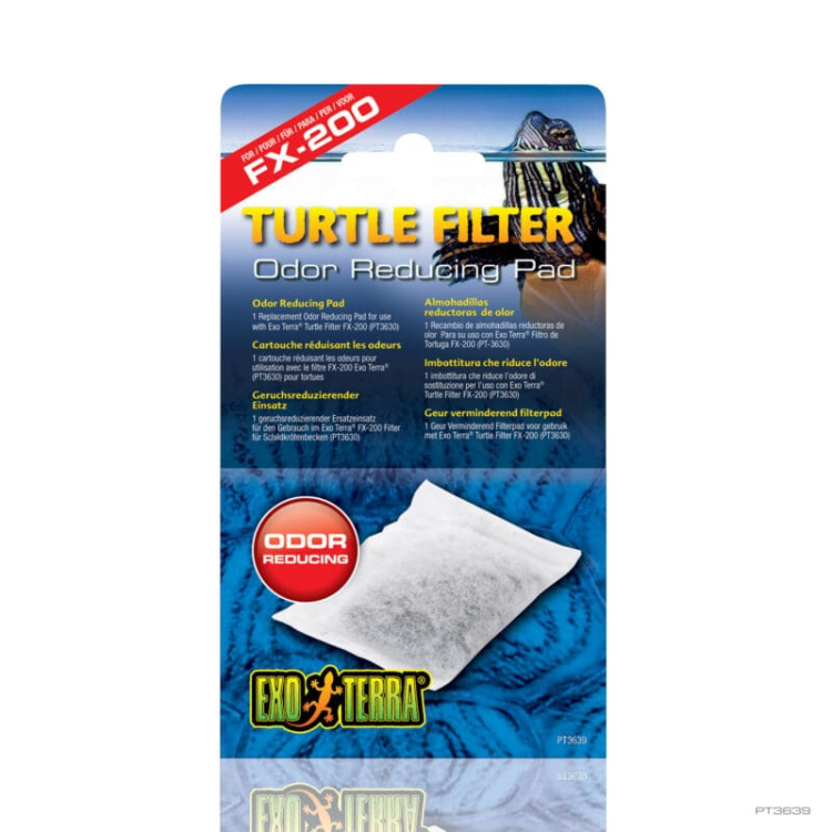 Exo Terra Turtle Filter Odor Reducing Pad -1pc for FX-200