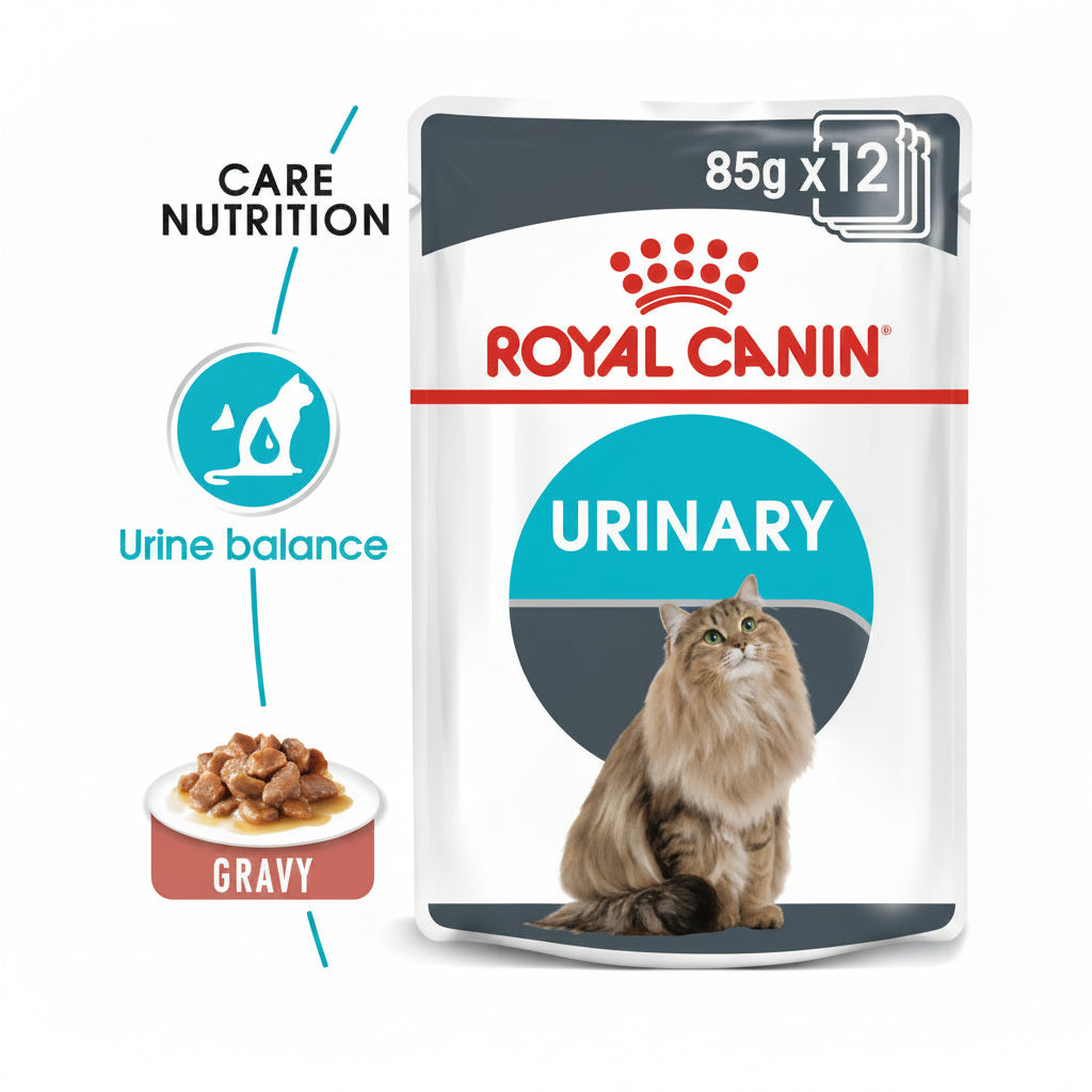 Royal Canine Feline Care Nutrition Urinary Care (Wet Food - Pouches) 12 x 85 g