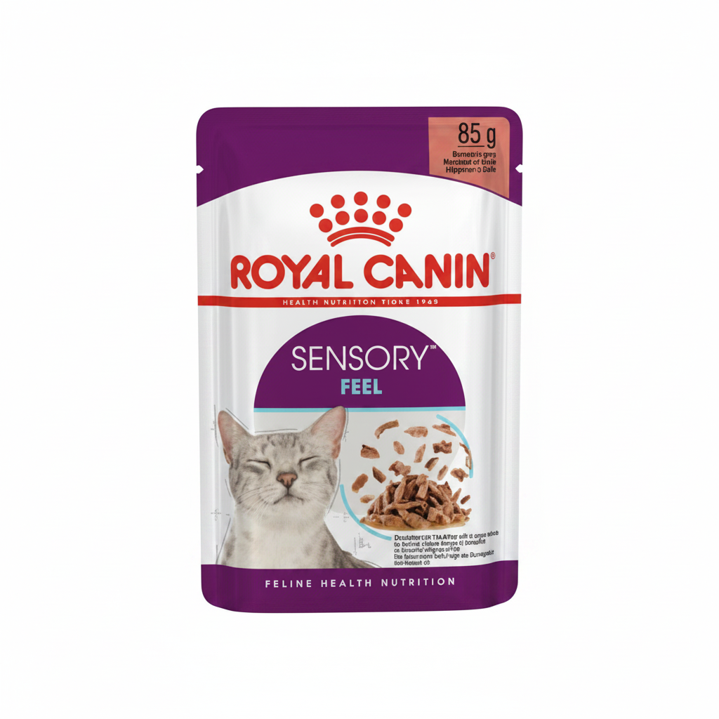 Royal Canin Feline Health Nutrition Sensory Feel Gravy (Wet Food - Pouches) 12 x 85 g