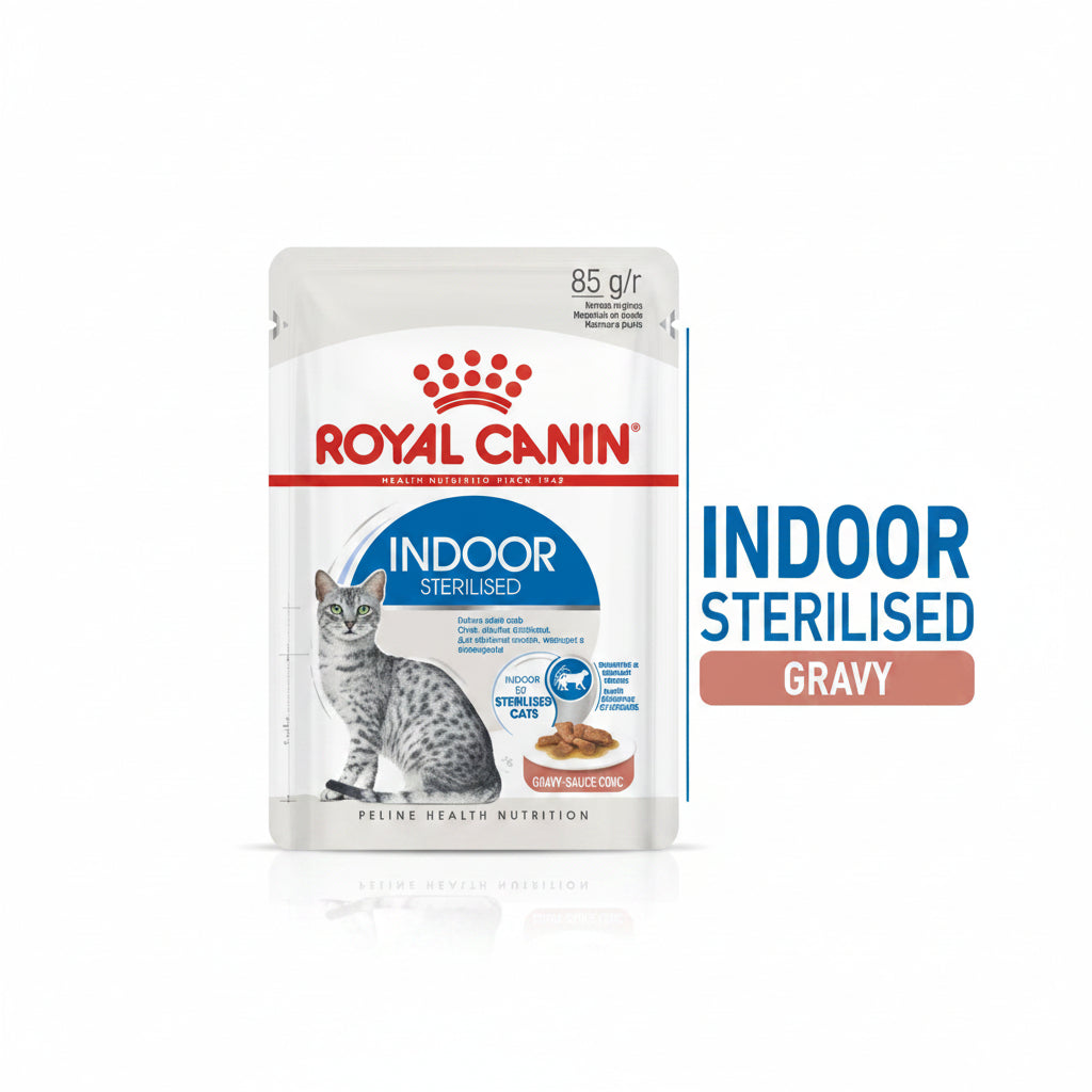Royal Canin Feline Health Nutrition Indoor (Wet Food - Pouches) 12 x 85 g