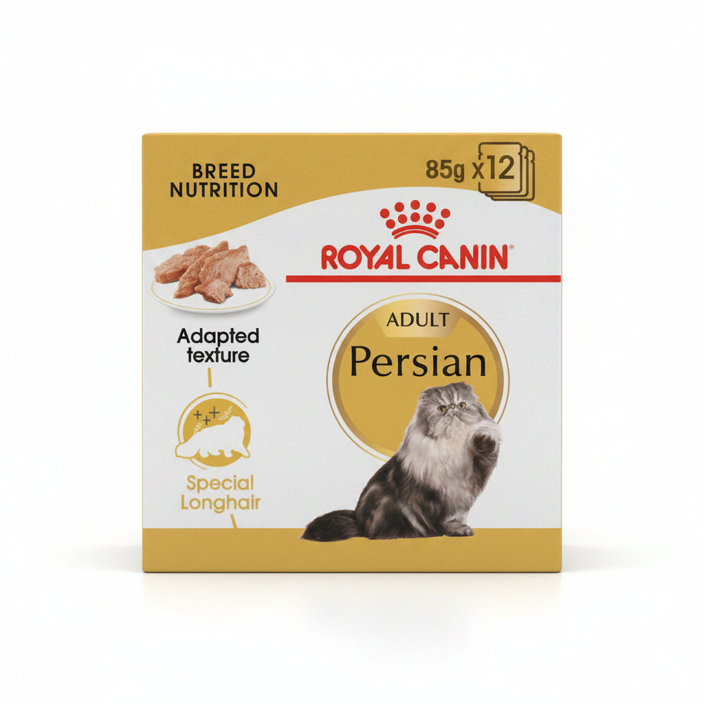 Royal Canin Feline Breed Nutrition Persian (Wet Food - Pouches) 12 x 85 g