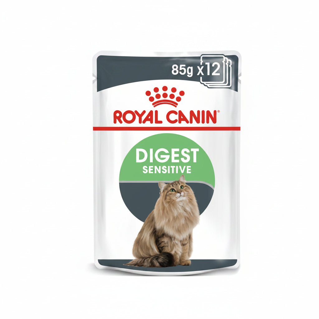 Royal Canin Feline Care Nutrition Digest Sensitive Gravy (Wet Food - Pouches) 12 x 85 g