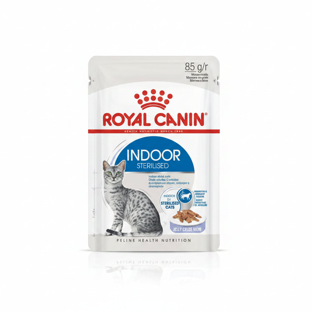 Royal Canin Feline Health Nutrition Indoor Jelly (Wet Food - Pouches) 12 x 85 g