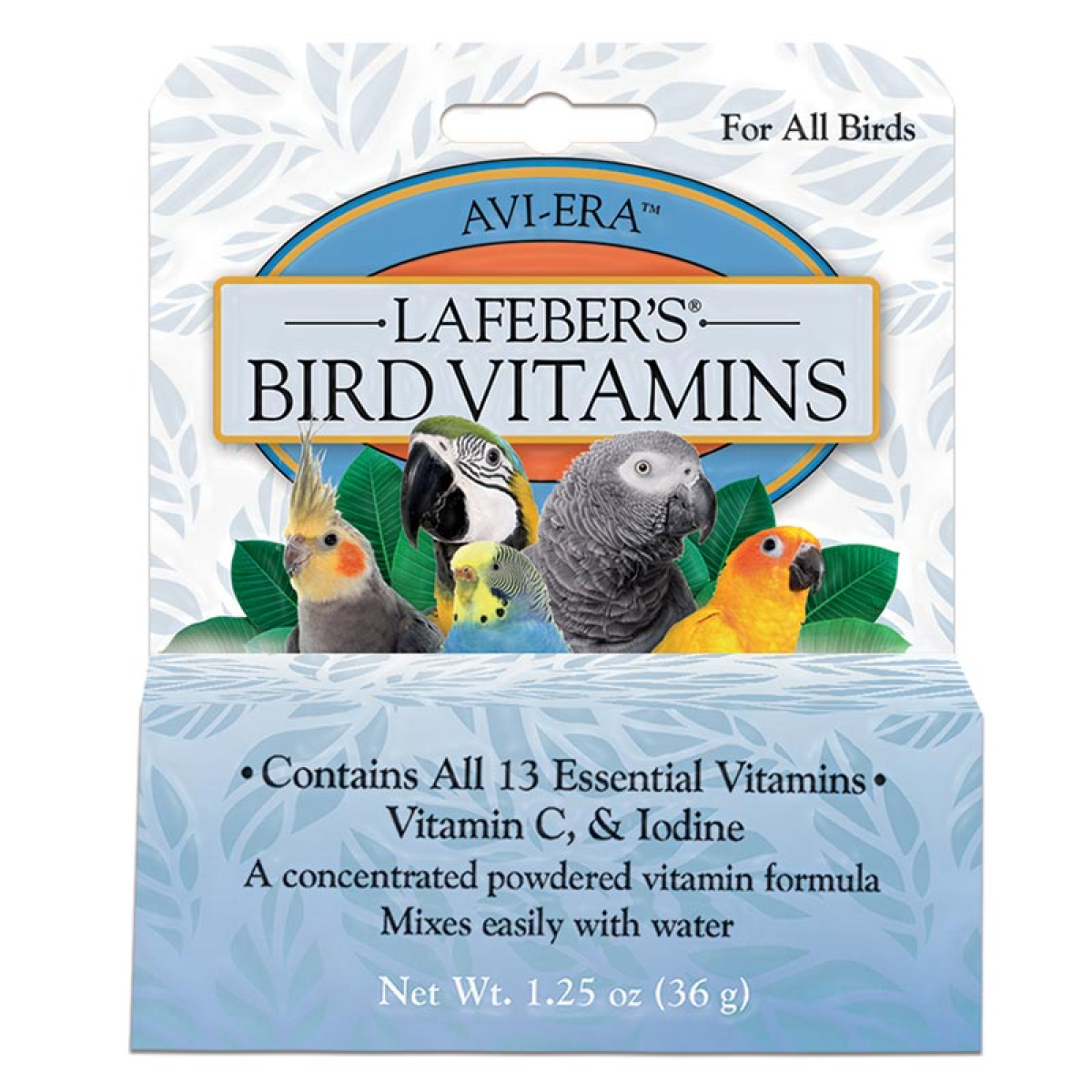 Powdered Vitamins For Birds 36 G
