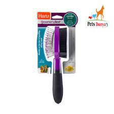 Hartz GROOMERS BEST Combo Brush for Cats and Small Dogs