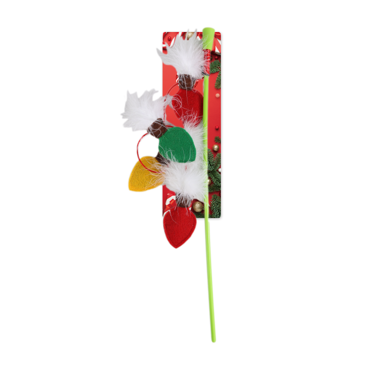 All For Paws Holiday Light Cat Wand