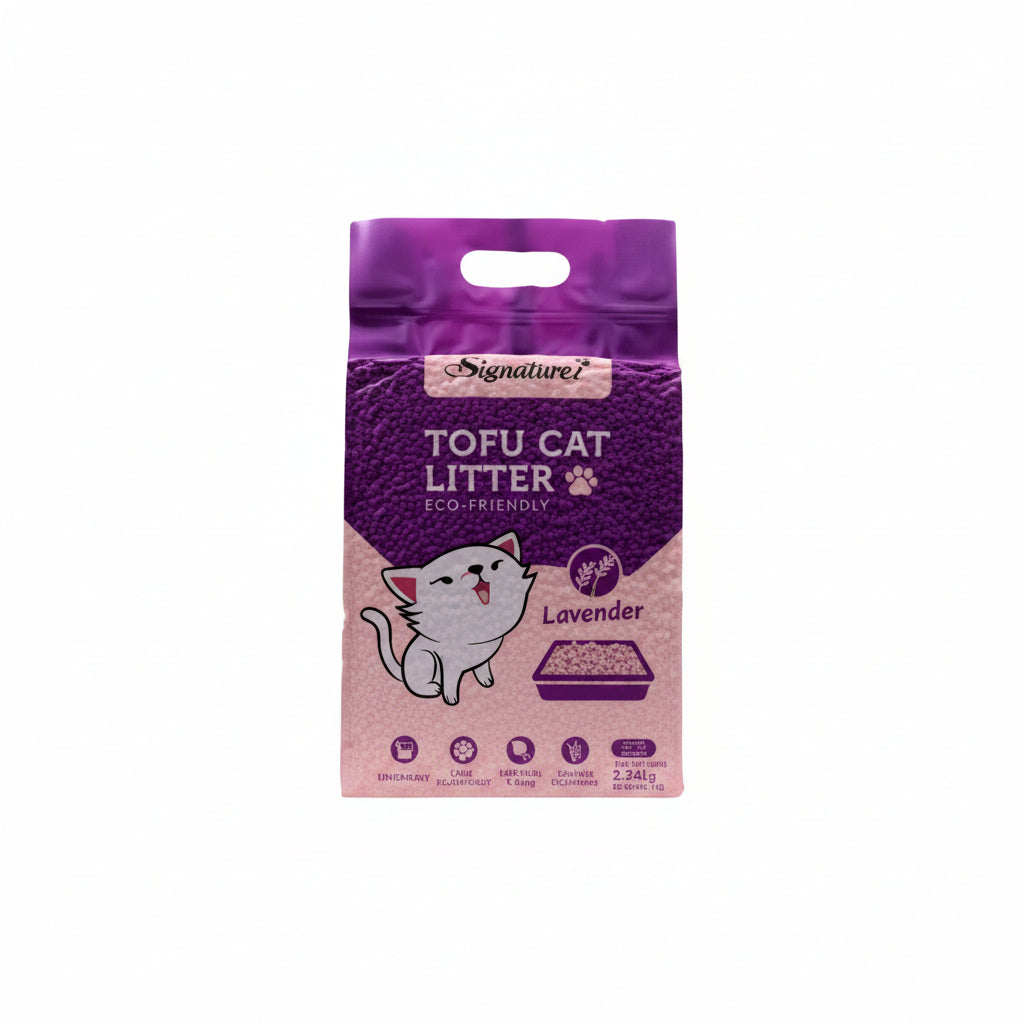 Sand Bible Flushable Tofu Cat Litter Lavender 7L