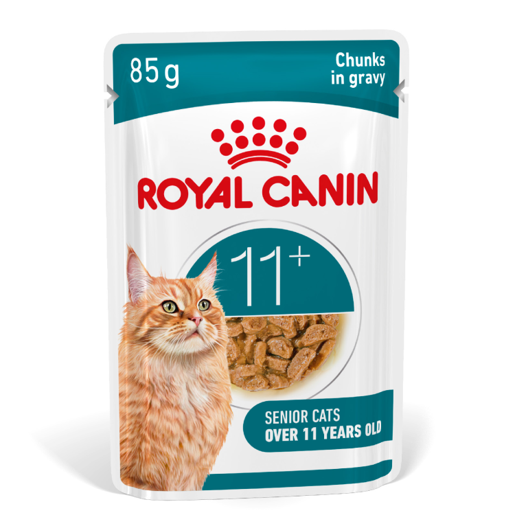 Royal Canin Feline Health Nutrition Ageing 11+ Gravy (Wet Food - Pouches) - 85 g
