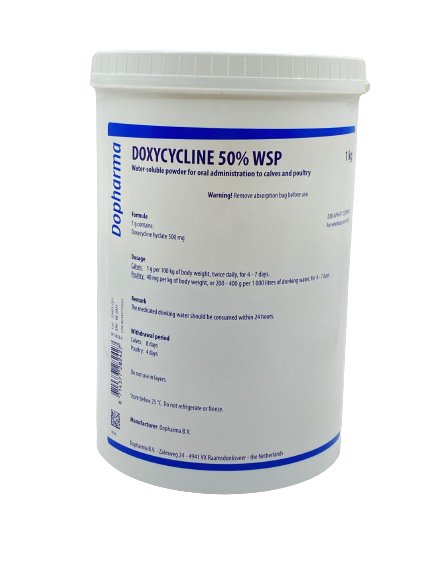 DOXYCYCLINE 50% WSP 1kg for mycoplasma