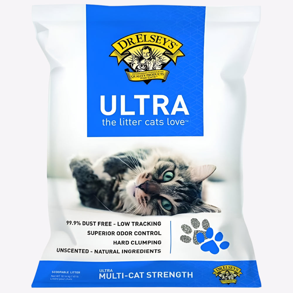 Dr. Elsey's Precious Cat Ultra Unscented Clumping Clay Cat Litter