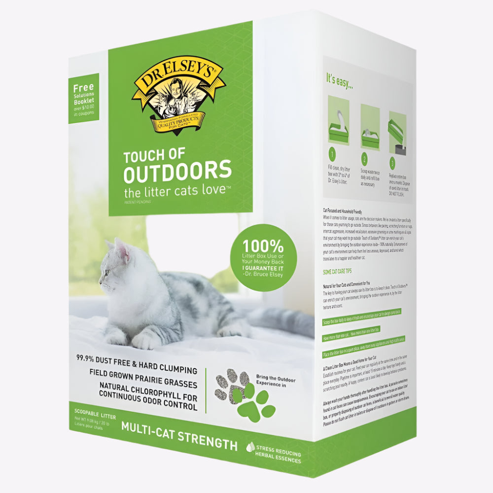 Dr. Elsey's Touch Of Outdoors Litter Bag - 20lb