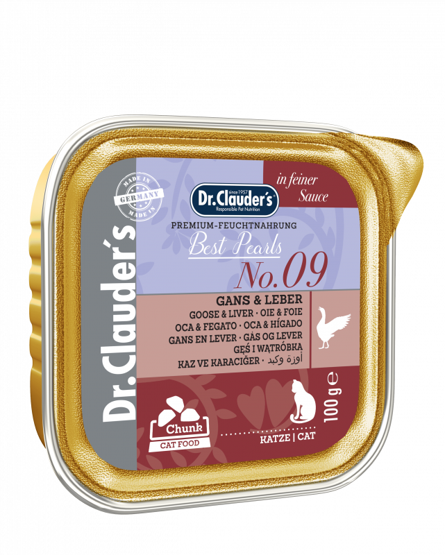 Dr Clauder Cat Terrine Goose & Liver 100g