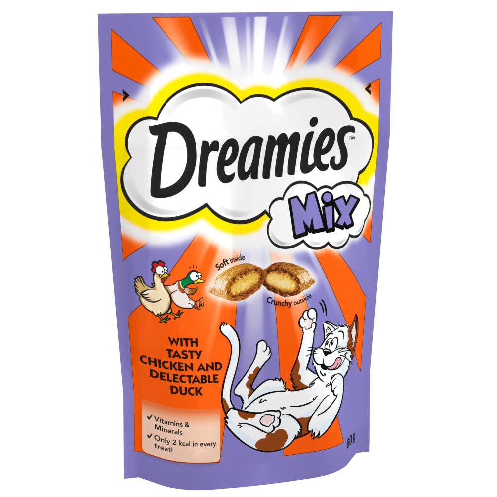 Dreamies Tasty Chicken Duck Cat Treats