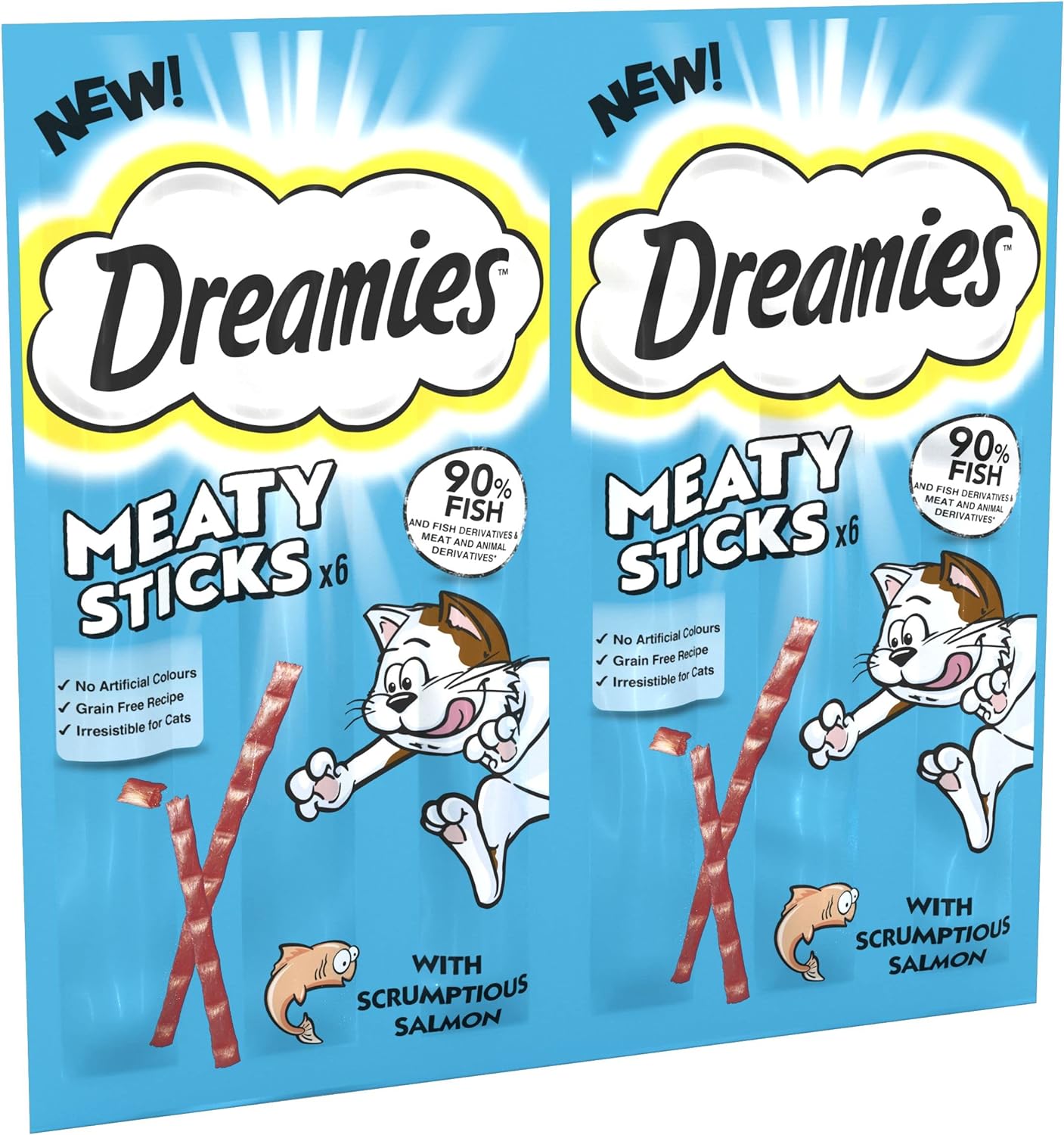 Dreamies Meaty Sticks Salmon
