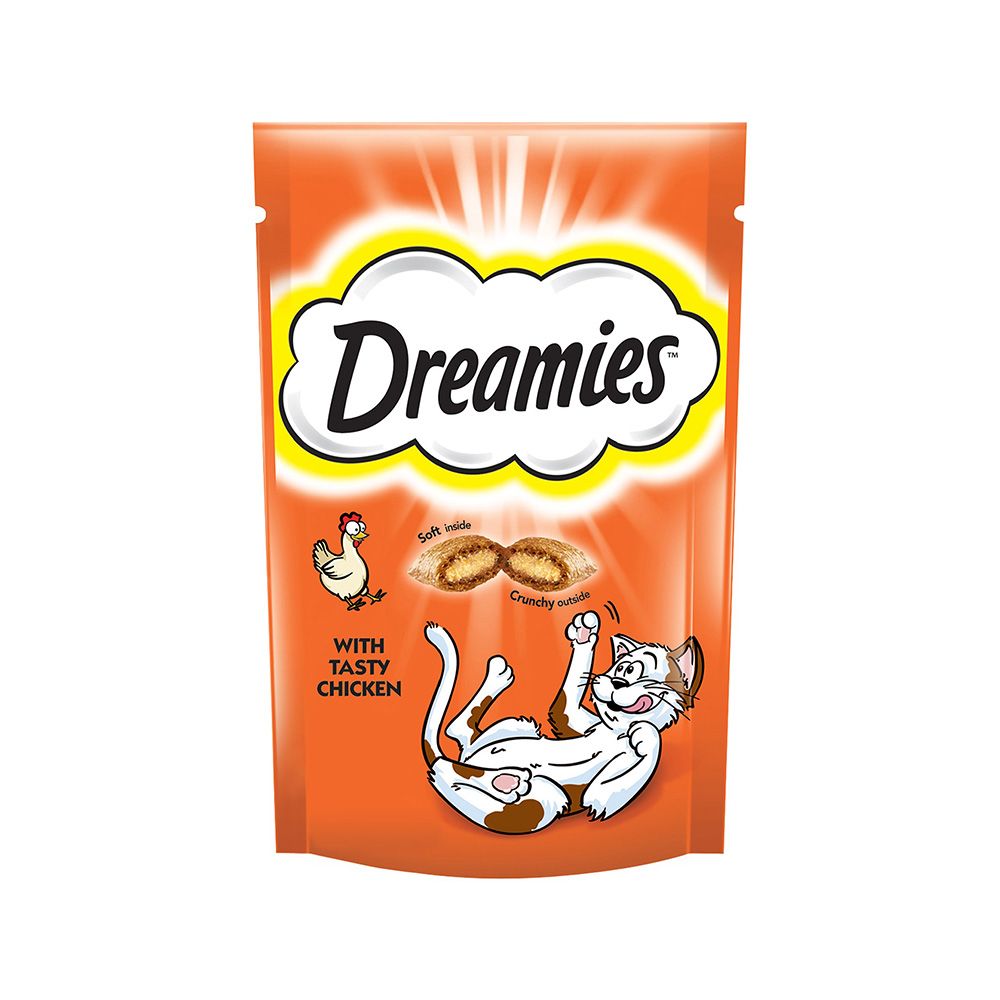 Dreamies Cat Treats Chicken - 60g