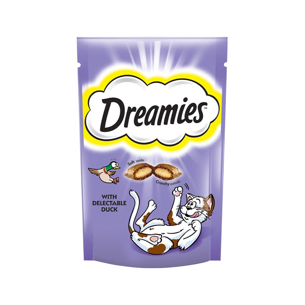 Dreamies Cat Treats Duck - 60g