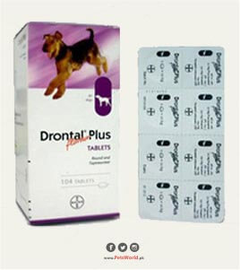 Drontal Plus Tablet For Dogs – 1 Tab