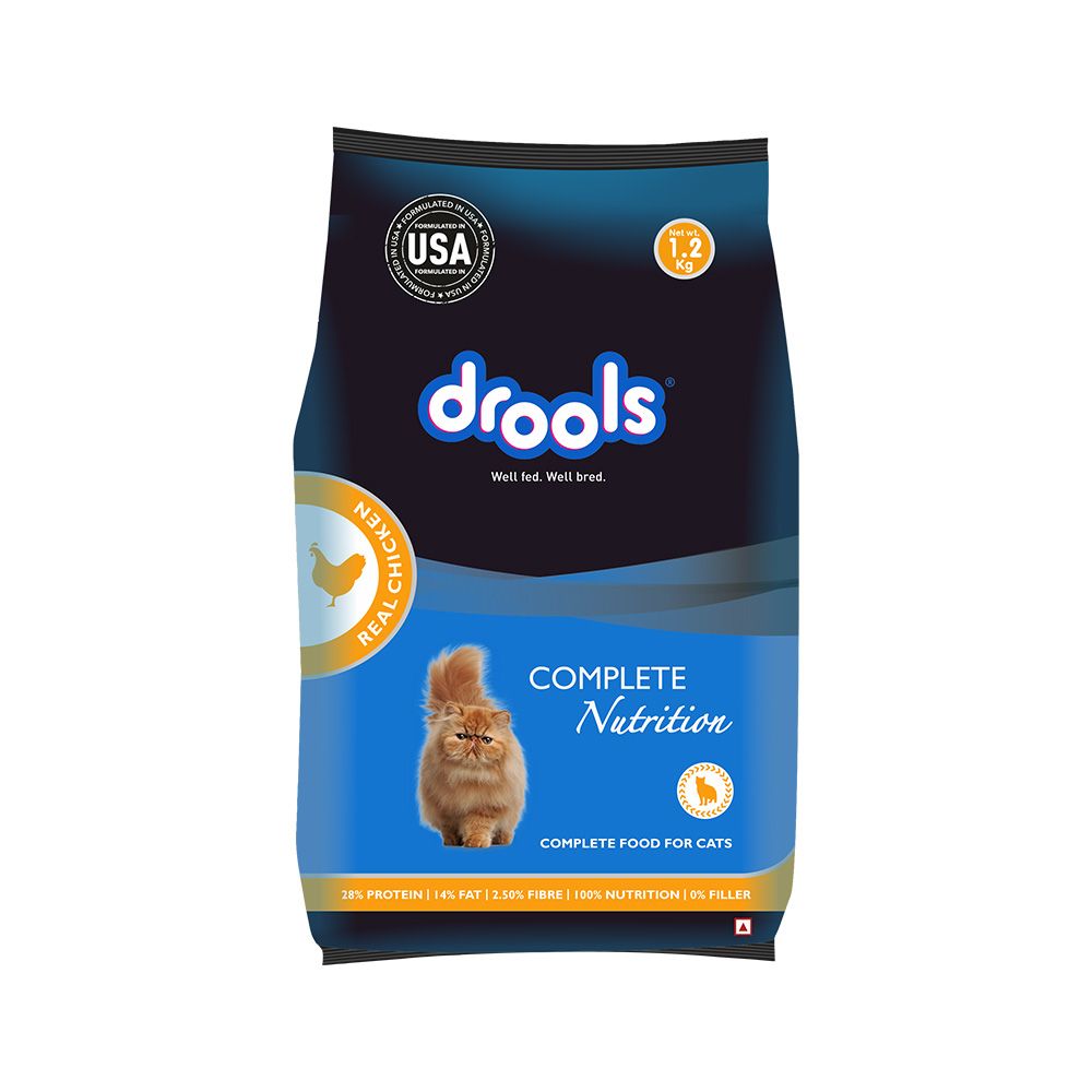 Drools Real Chicken Flavour Adult (+1 year) Dry Cat Food