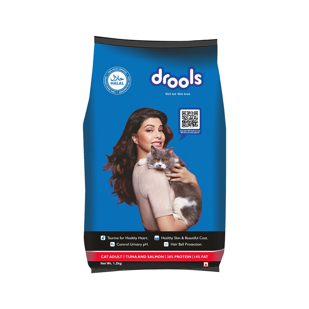 Drools Tuna and Salmon Adult Dry Cat Food