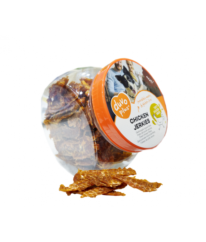 Duvo+ Meat! Chicken Jerkies 500g