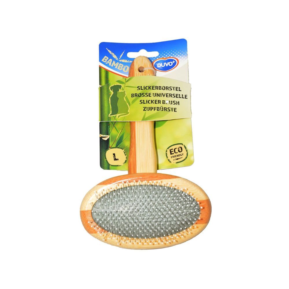 Duvo+ Bamboo Pets Slicker Brush - Large