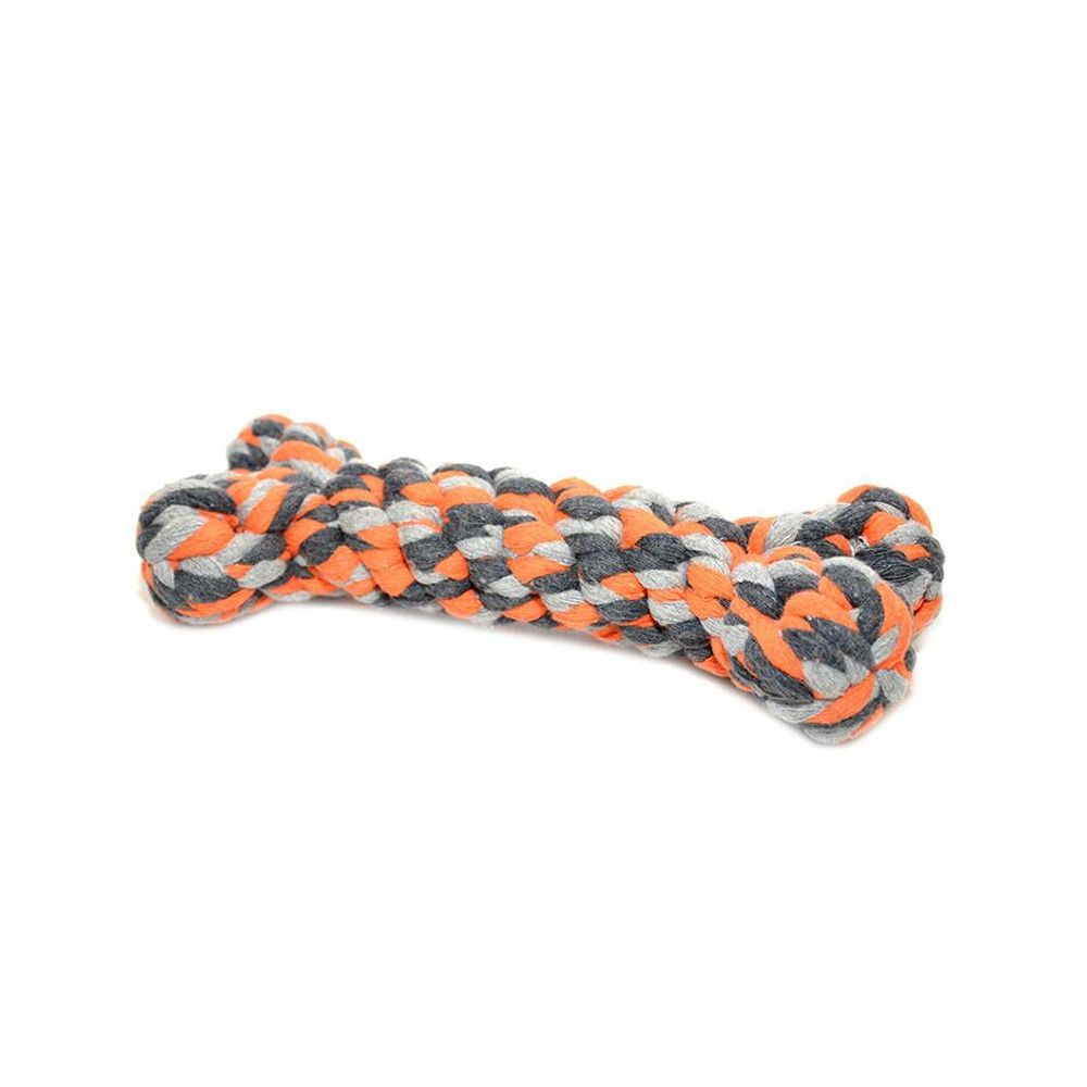 Duvo Knotted Cotton Bone Dog Toy - 8 cm