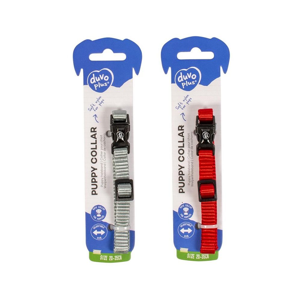 Duvo Puppy Collar Mixed Colors - 20-35 cm x 10 mm