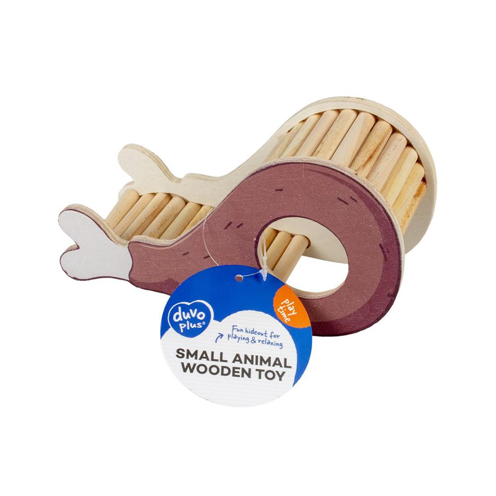Duvo+ Small Animal Drumstick Wooden Play House
