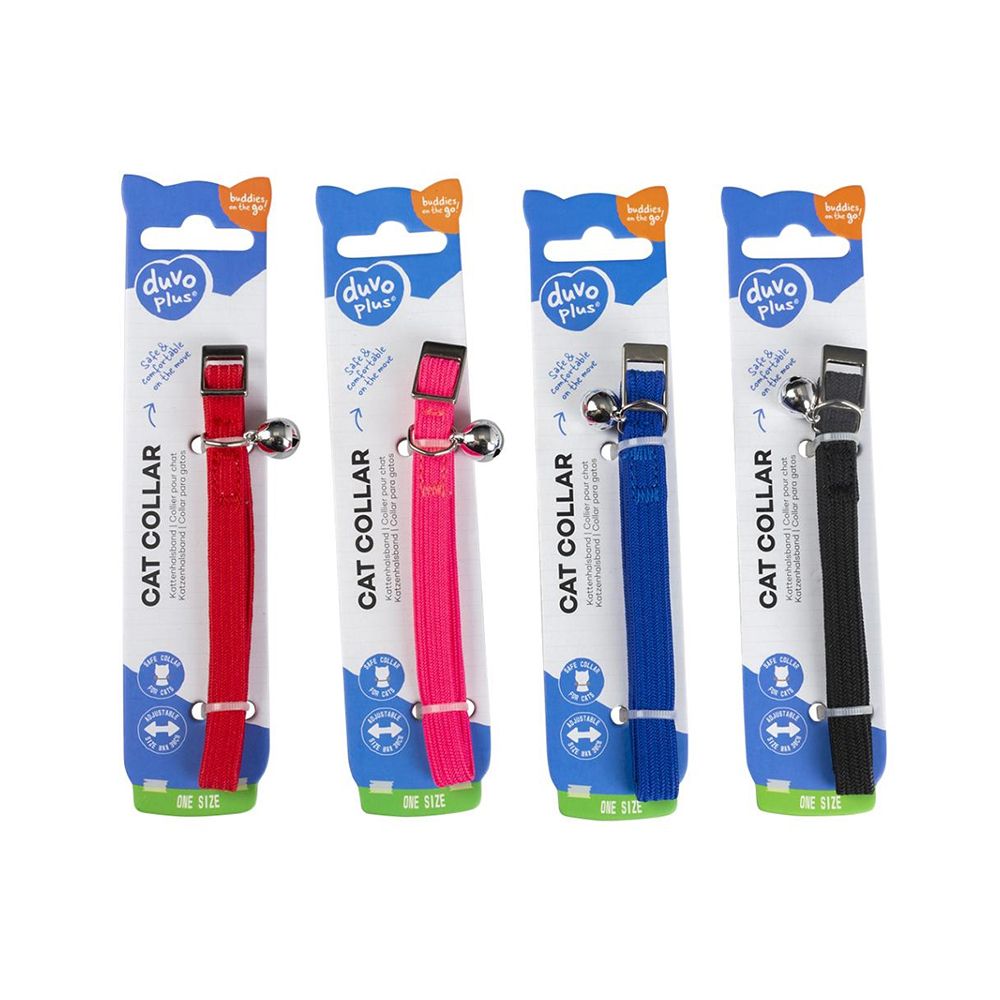 Duvo+ Uni Stretch Cat Collars - Assorted Colors