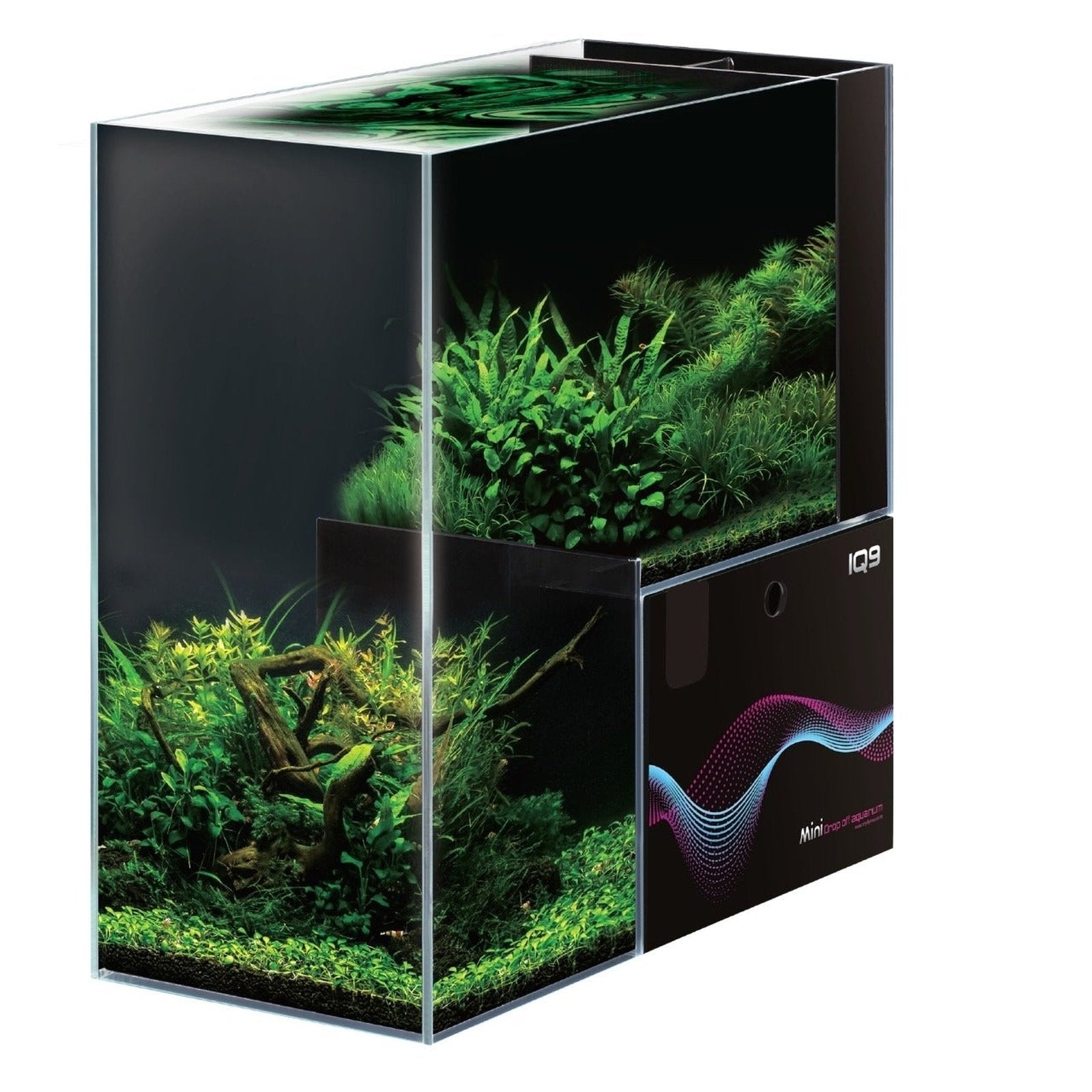 DYMAX IQ9 MINI DROP OFF FRESHWATER AQUARIUM SET