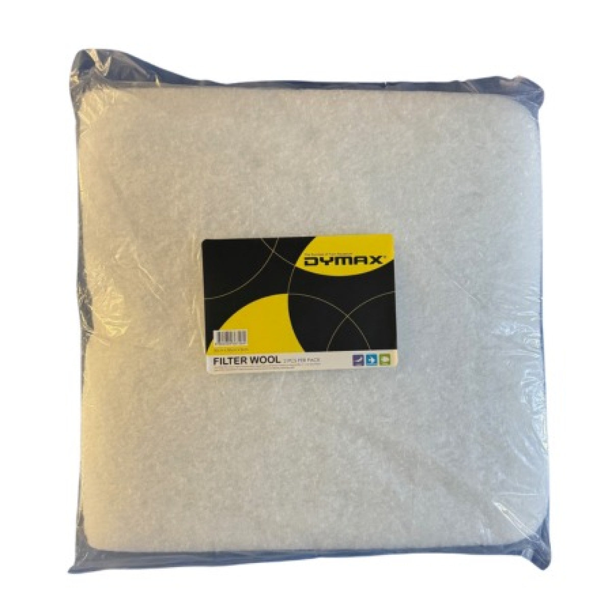 Dymax White Wool 50x50x3 cm, 2/pk
