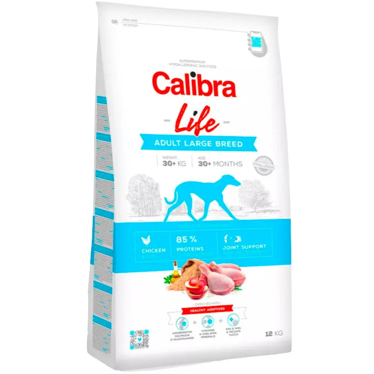 CALIBRA DOG LIFE ADULT LARGE BREED DRY DOG FOOD