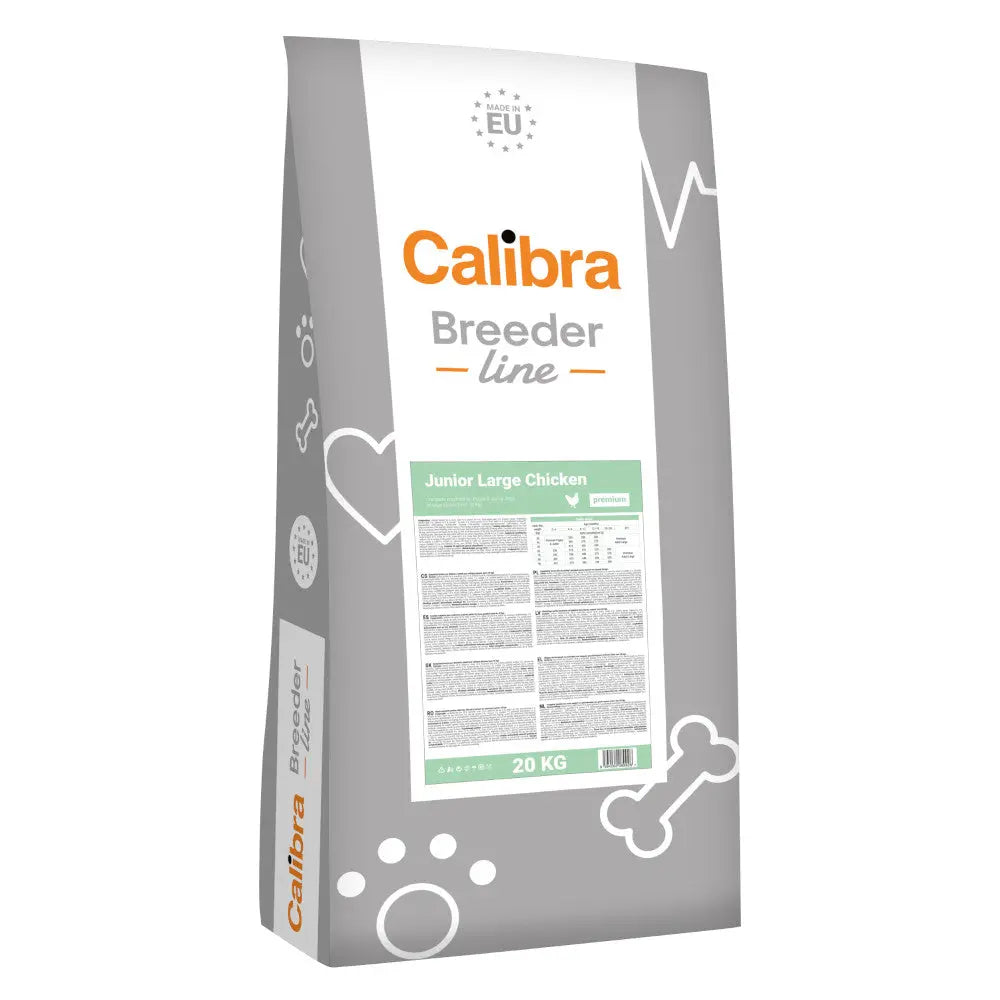 CALIBRA DOG BREEDER LINE P JUNIOR LARGE - CHICKEN DRY FOOD 20 KG