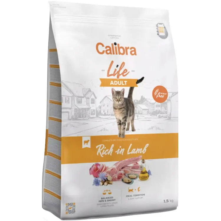 CALIBRA CAT LIFE ADULT LAMB DRY FOOD