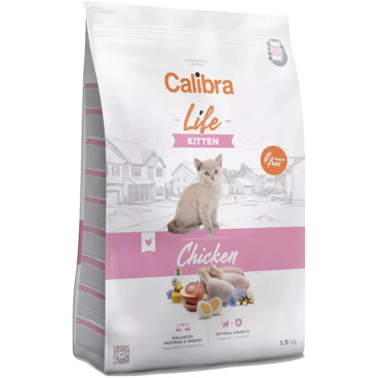 CALIBRA CAT LIFE KITTEN CHICKEN DRY FOOD