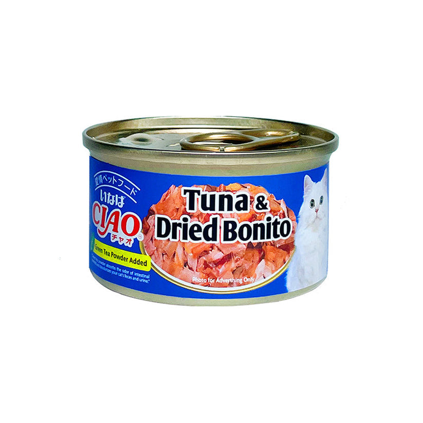 Inaba CIAO White Meat Tuna with Dried Bonito in Jelly - 85g