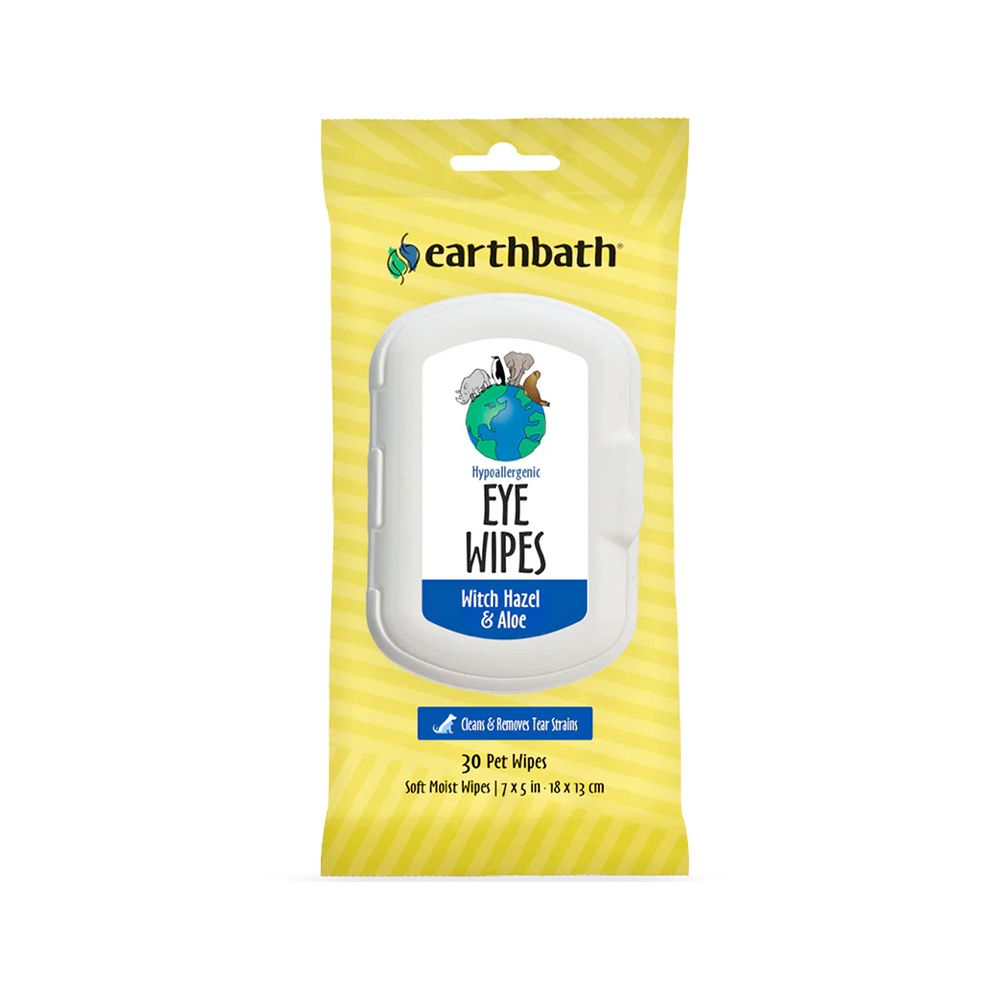 Earthbath Eye Wipes Hypoallergenic Fragrance