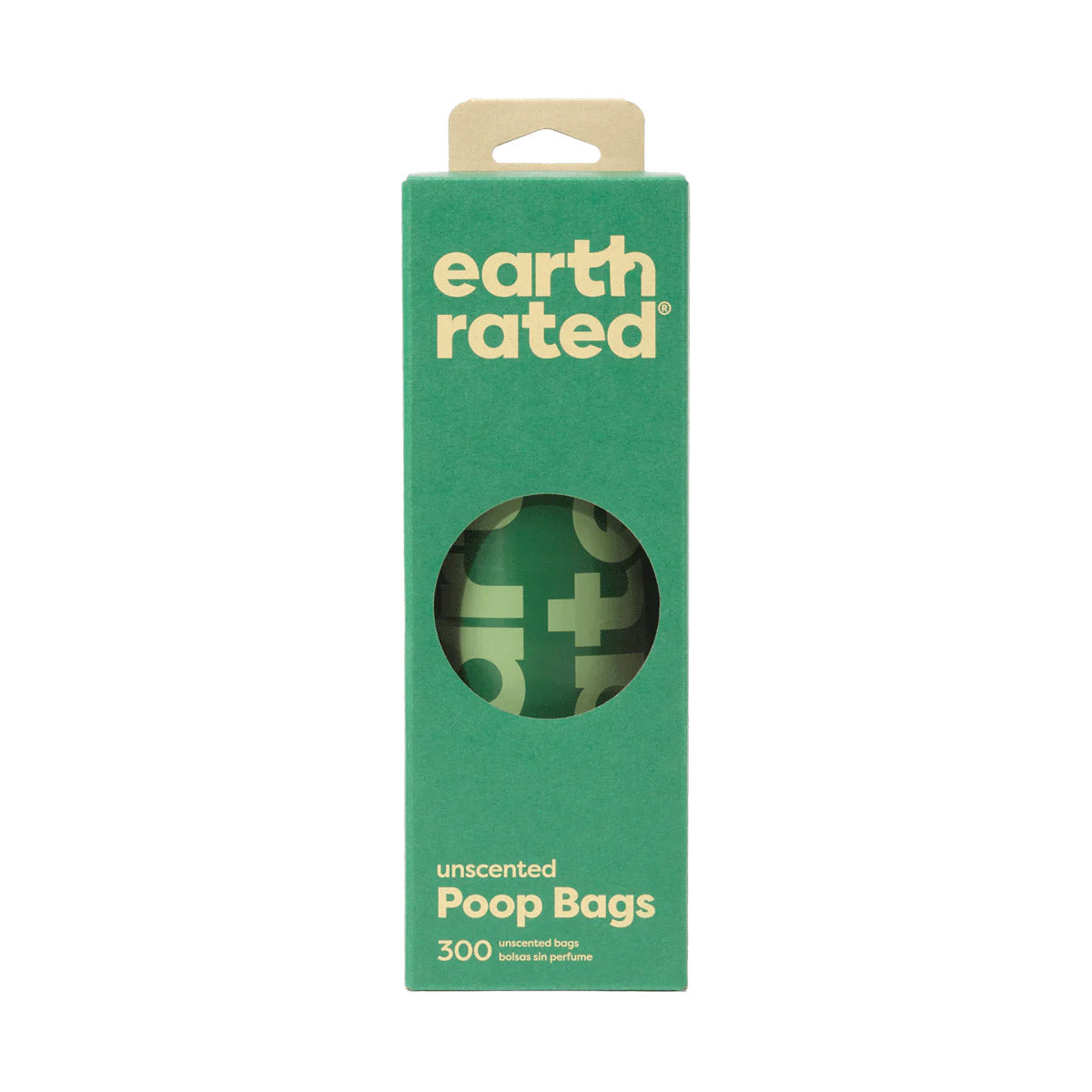 Earth Rated Dog Poop Bags Bulk Single Roll ( 300 Bags)