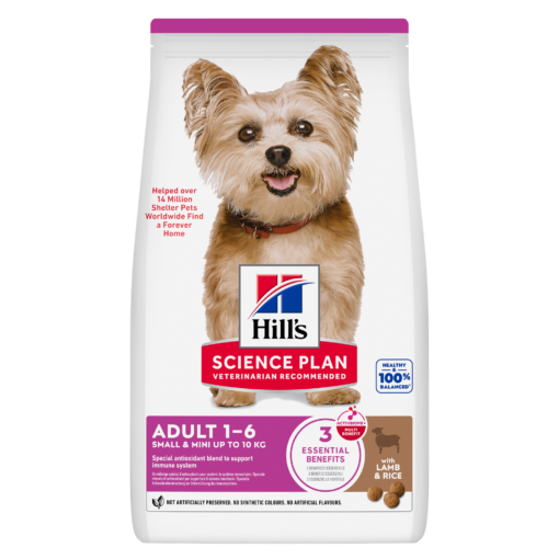 Hill’s Science Plan Small and Mini Adult Dog Food With Lamb and Rice (1.5kg)